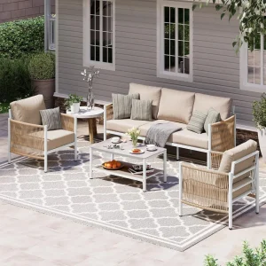 4 Piece, Outdoor Modern Sectional
