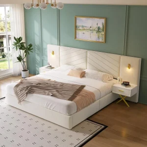 King Platform Bed Frame