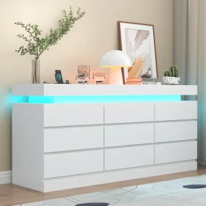 9 Drawer Dresser