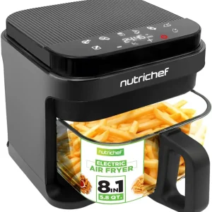 5.8 Quart Air Fryer with Preset Cook Modes